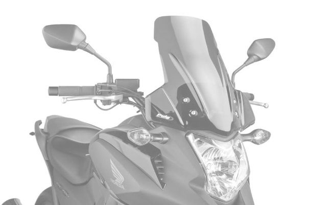 Plexi štít PUIG TOURING 5992W priehľadné