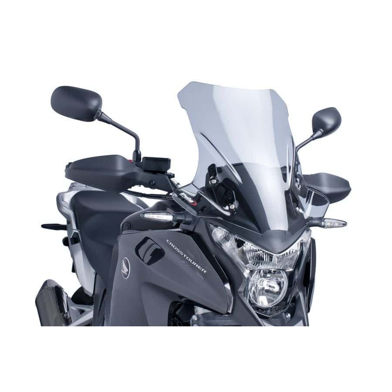 Plexi štít PUIG TOURING dymové pre HONDA VFR 1200 X Crosstourer 2012-2015