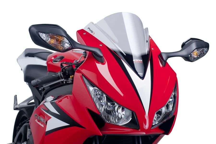 Plexi štít PUIG RACING 5994H dymové