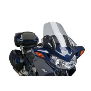 Plexi štít PUIG TOURING dymové pre HONDA ST/STX 1300 Pan European 2002-2013