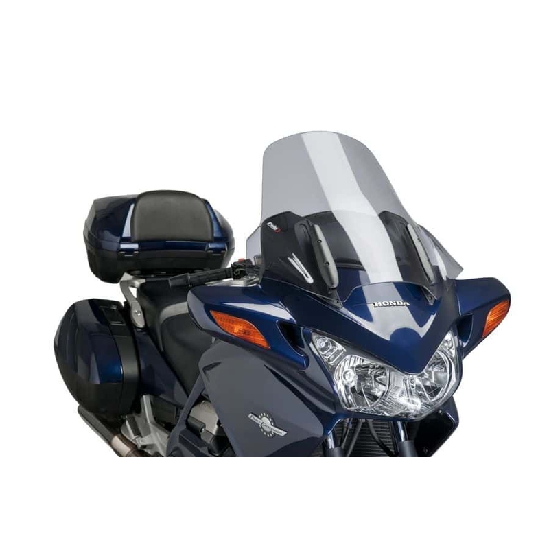 Plexi štít PUIG TOURING dymové pre HONDA ST/STX 1300 Pan European 2002-2013