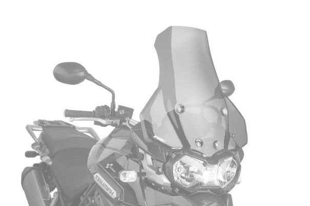 Plexi štít PUIG TOURING 6000N čierna