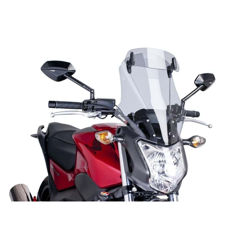 Plexi štít PUIG TOURING WITH VISOR dymové