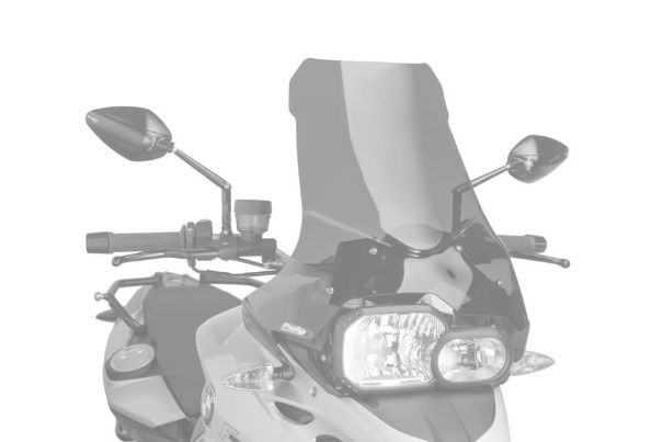 Plexi štít PUIG TOURING 6365N čierna