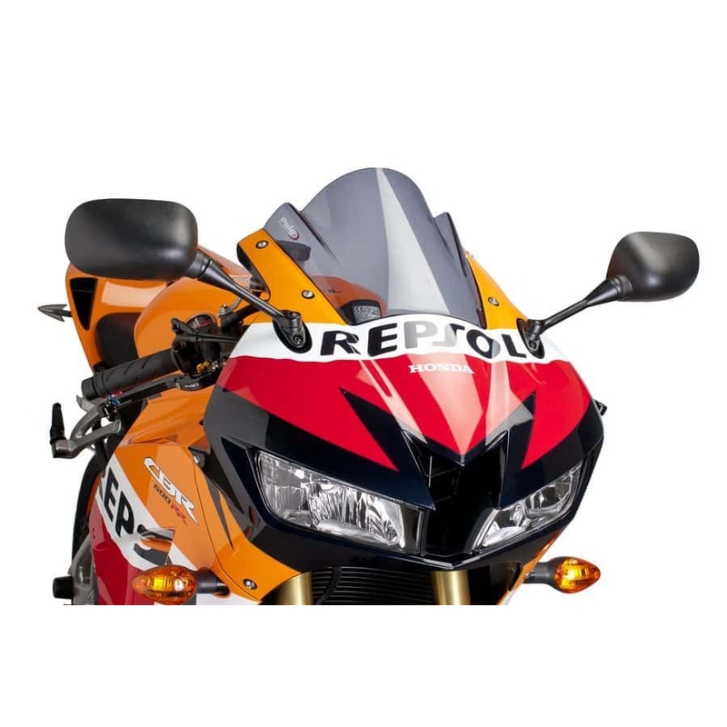 Plexi štít PUIG RACING dymové pre HONDA CBR 600 RR 2013-2016