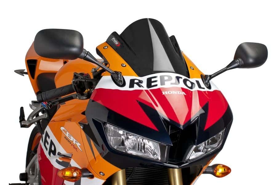 Plexi štít PUIG RACING 6478N čierna
