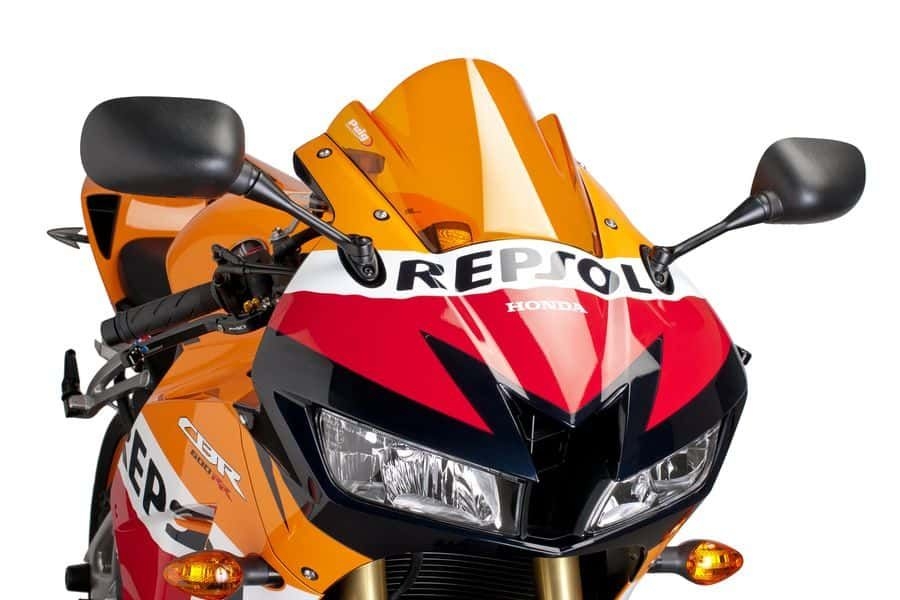 Plexi štít PUIG RACING 6478T oranžová