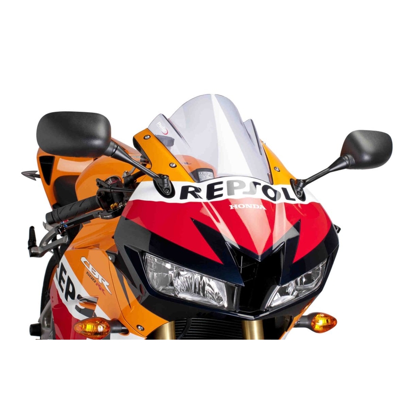 Plexi štít PUIG RACING priehľadné