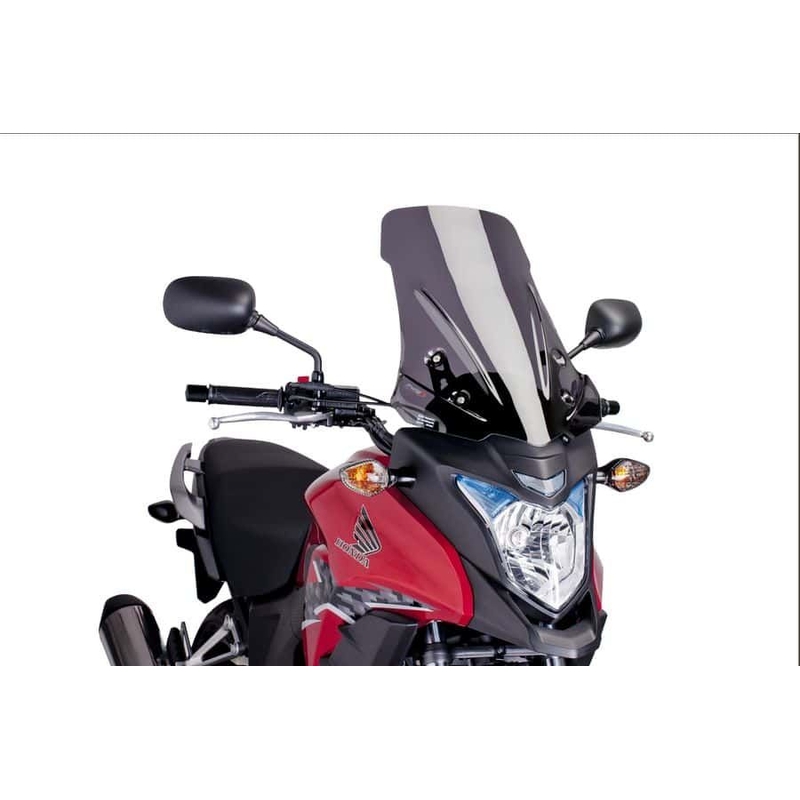 Plexi štít PUIG TOURING tmavá dymová