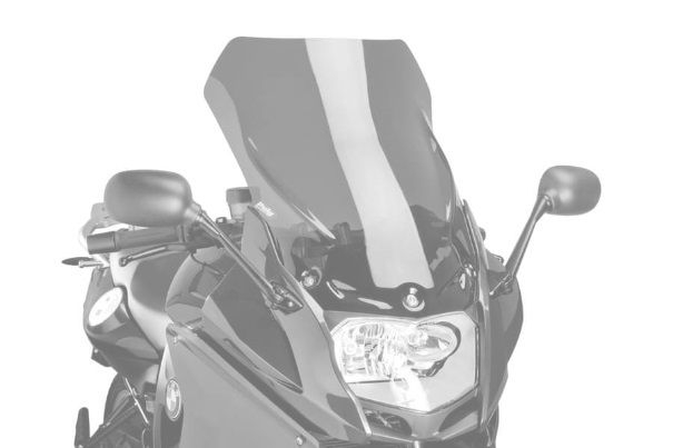 Plexi štít PUIG TOURING 6485N čierna