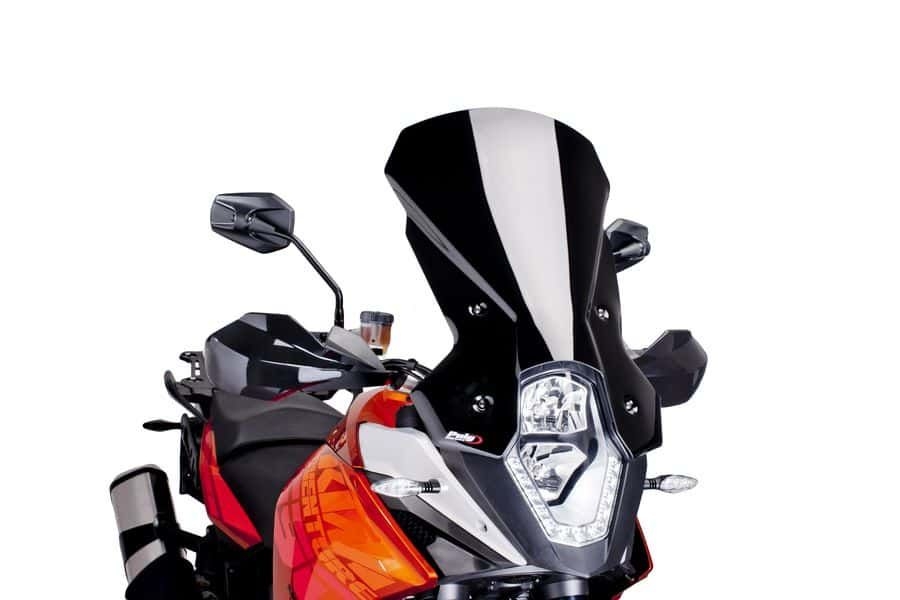 Plexi štít PUIG TOURING 6494N čierna