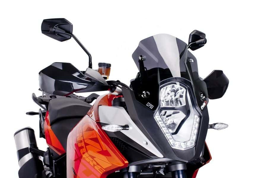 Plexi štít PUIG RACING 6847F tmavá dymová