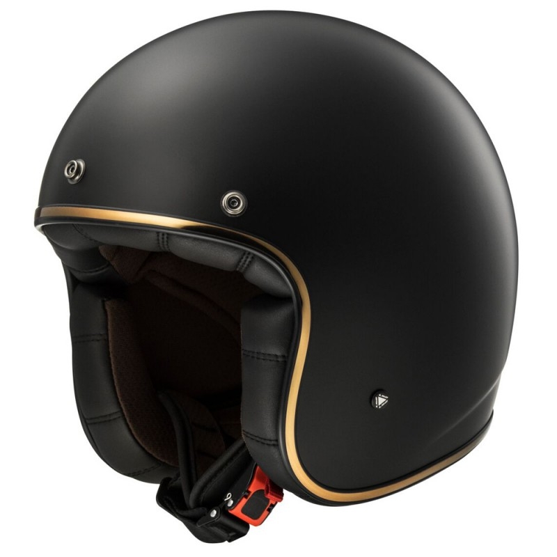 Prilba otvorená LS2 OF583 Bobber Solid čierna matná