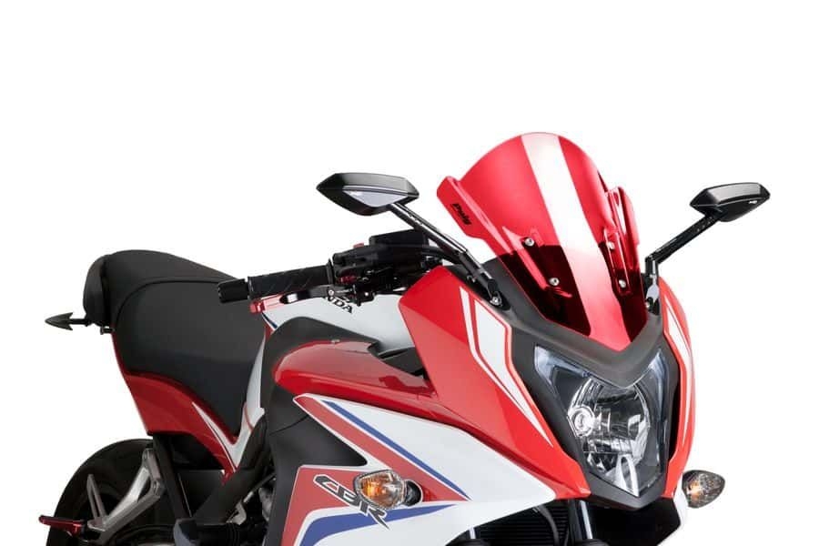 Plexi štít PUIG RACING 7003R červené