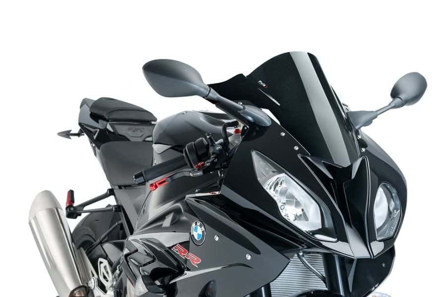 Plexi štít PUIG RACING 7564C karbónový vzhľad