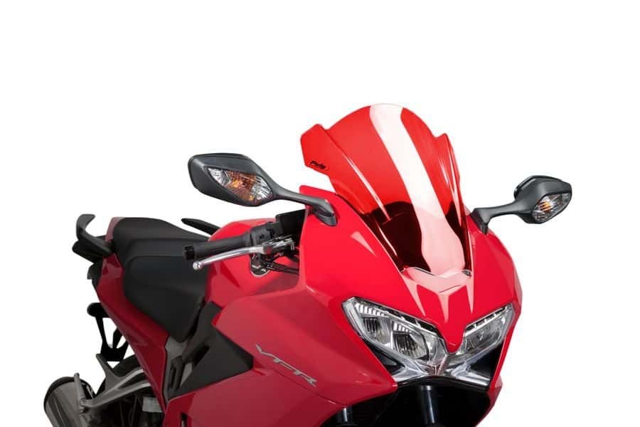 Plexi štít PUIG RACING 7598R červené