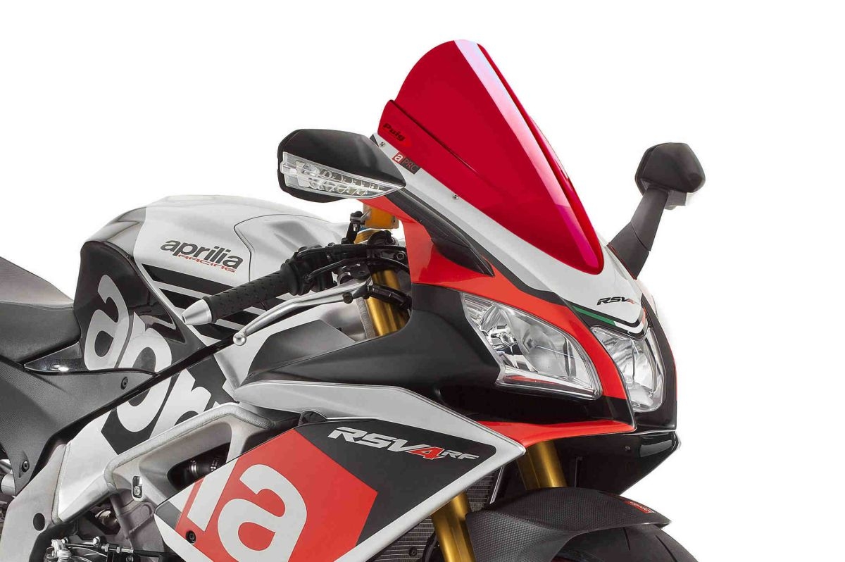 Plexi štít PUIG RACING 7614R červené