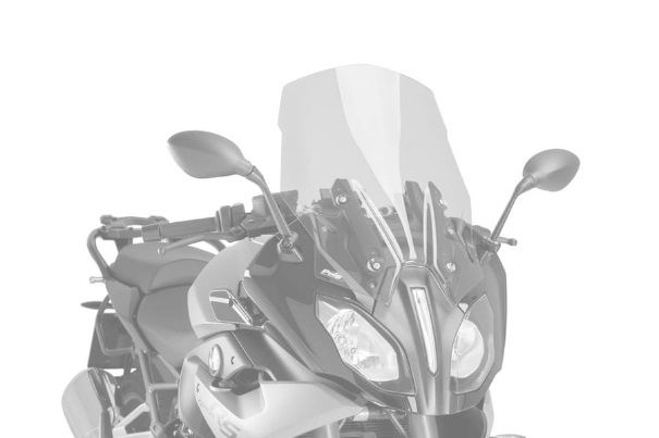Plexi štít PUIG TOURING 7617N čierna