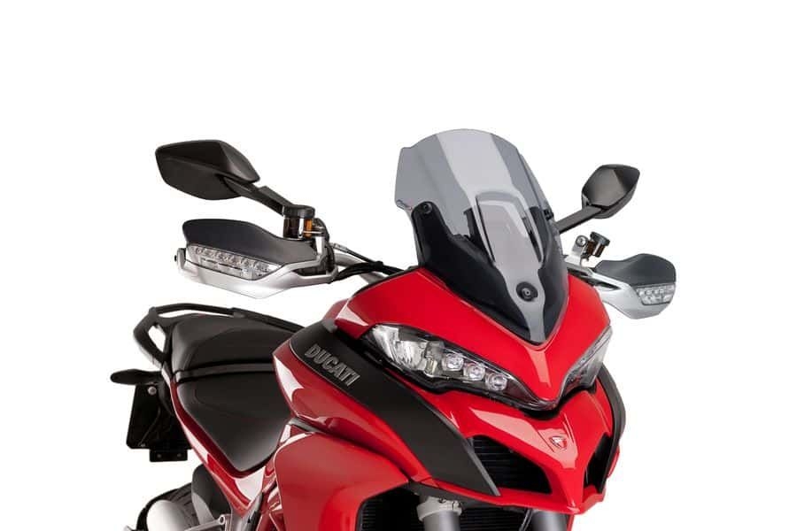 Plexi štít PUIG RACING 7622H dymové