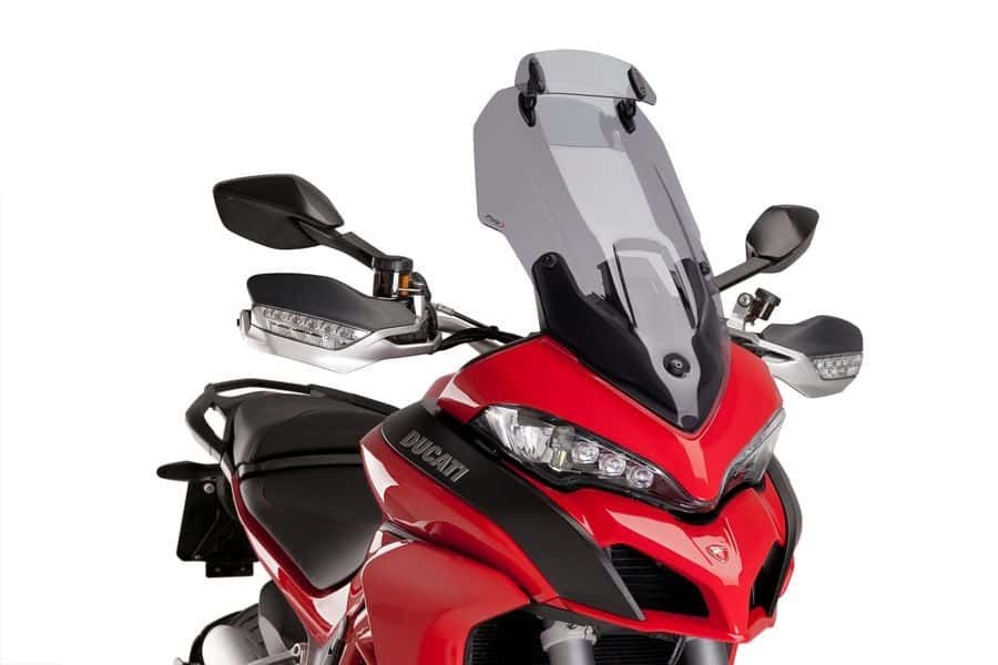 Plexi štít PUIG TOURING WITH VISOR 7624H dymové