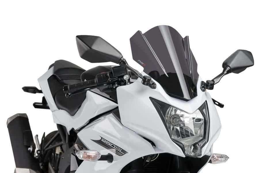 Plexi štít PUIG RACING 7630F tmavá dymová