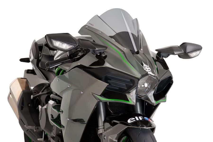 Plexi štít PUIG RACING 7631H dymové