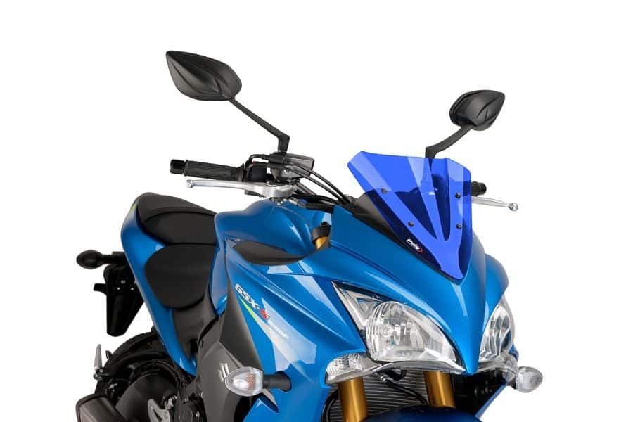 Plexi štít PUIG RACING 7639A modrá