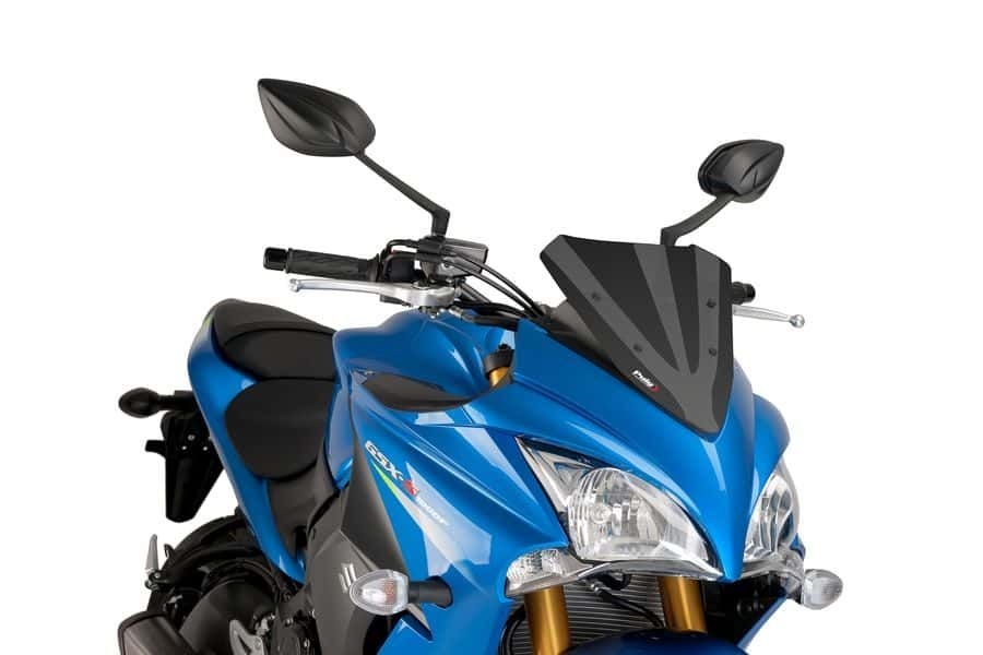 Plexi štít PUIG RACING 7639C karbónový vzhľad