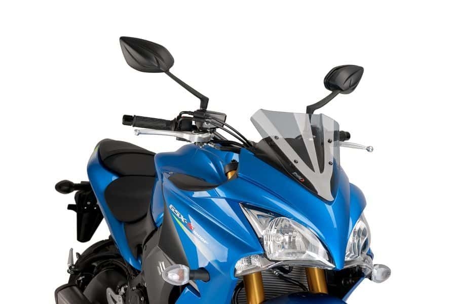 Plexi štít PUIG RACING 7639H dymové