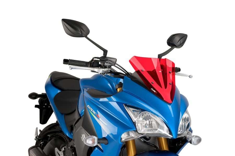 Plexi štít PUIG RACING 7639R červené
