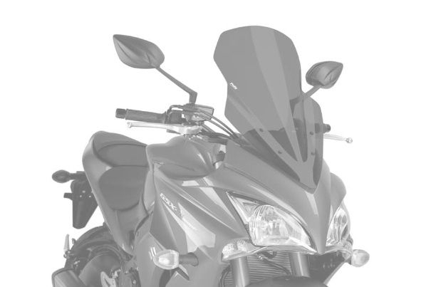 Plexi štít PUIG TOURING 7640N čierna