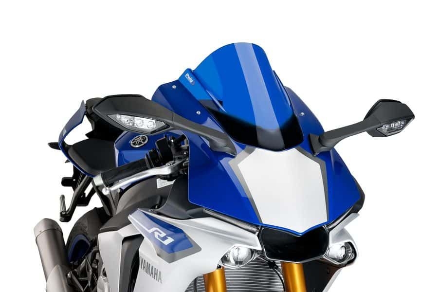 Plexi štít PUIG RACING 7648A modrá