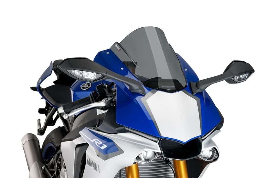 Plexi štít PUIG RACING 7648F tmavá dymová