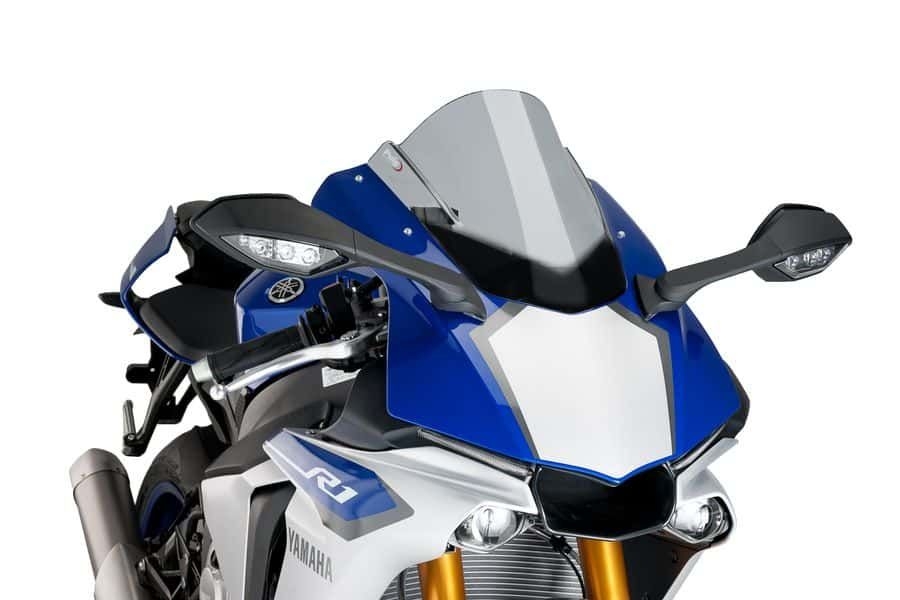 Plexi štít PUIG RACING 7648H dymové