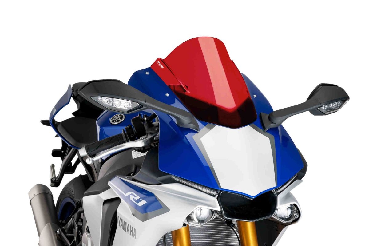 Plexi štít PUIG RACING 7648R červené