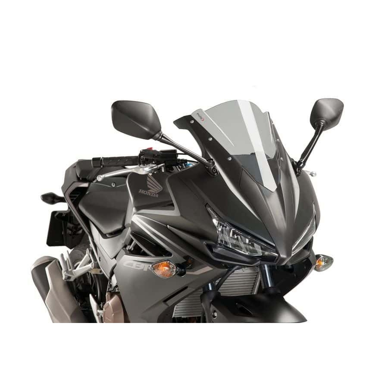 Plexi štít PUIG RACING dymové pre HONDA CBR 500 R 2016-2018