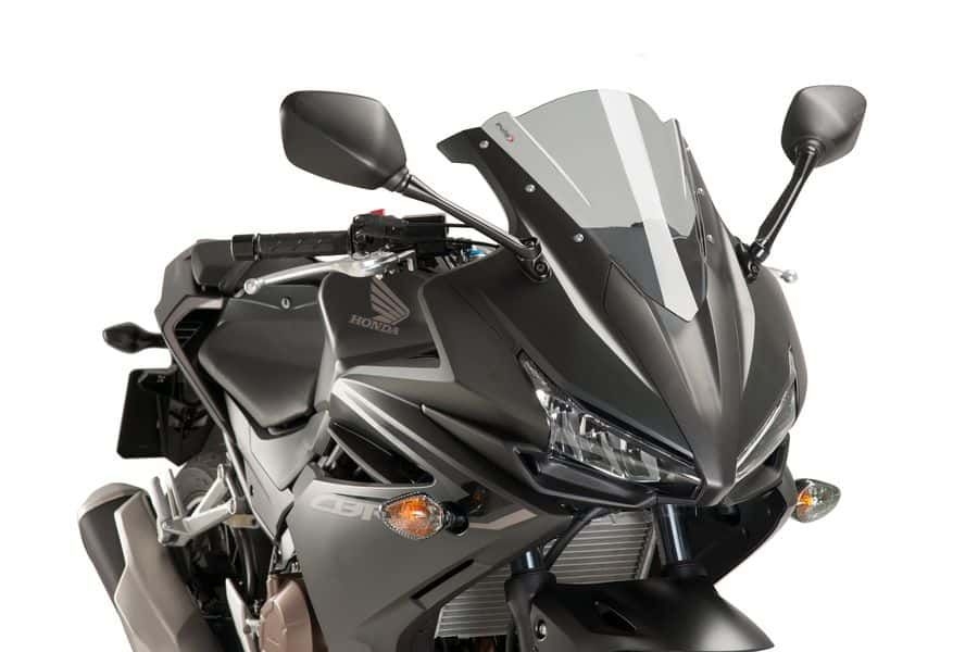 Plexi štít PUIG RACING 8903H dymové