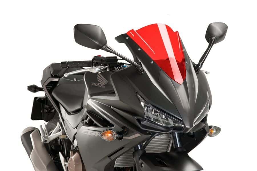 Plexi štít PUIG RACING 8903R červené