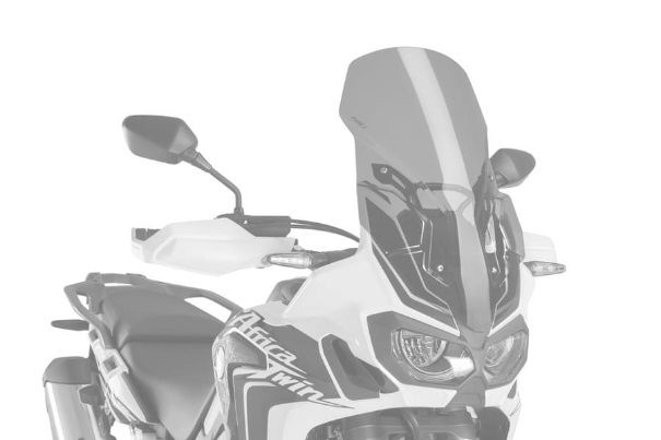 Plexi štít PUIG TOURING 8905A modrá