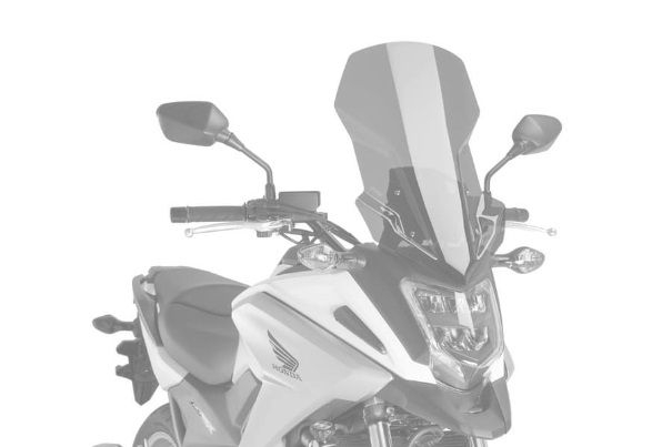 Plexi štít PUIG TOURING 8910N čierna