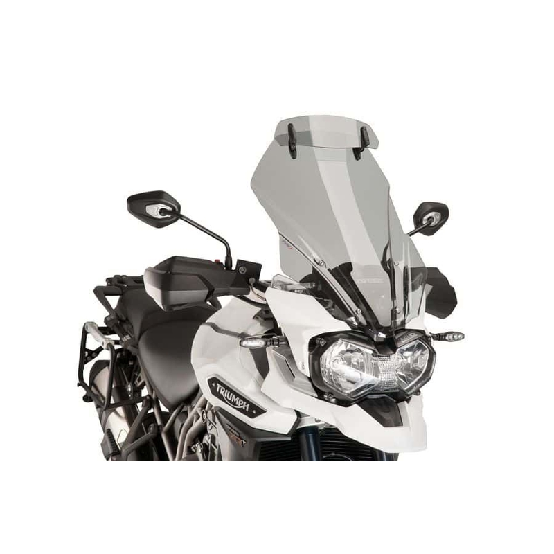 Plexi štít PUIG TOURING WITH VISOR dymové