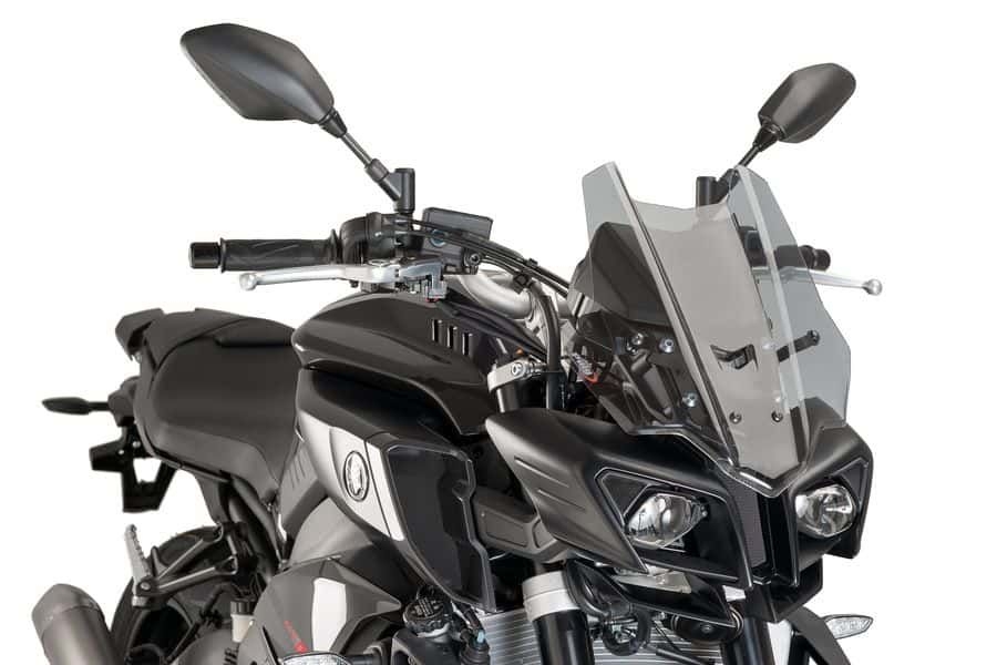 Plexi štít PUIG RACING 8917H dymové