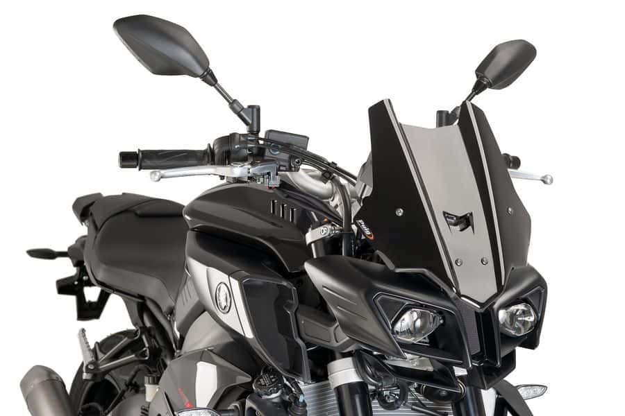 Plexi štít PUIG RACING 8917N čierna