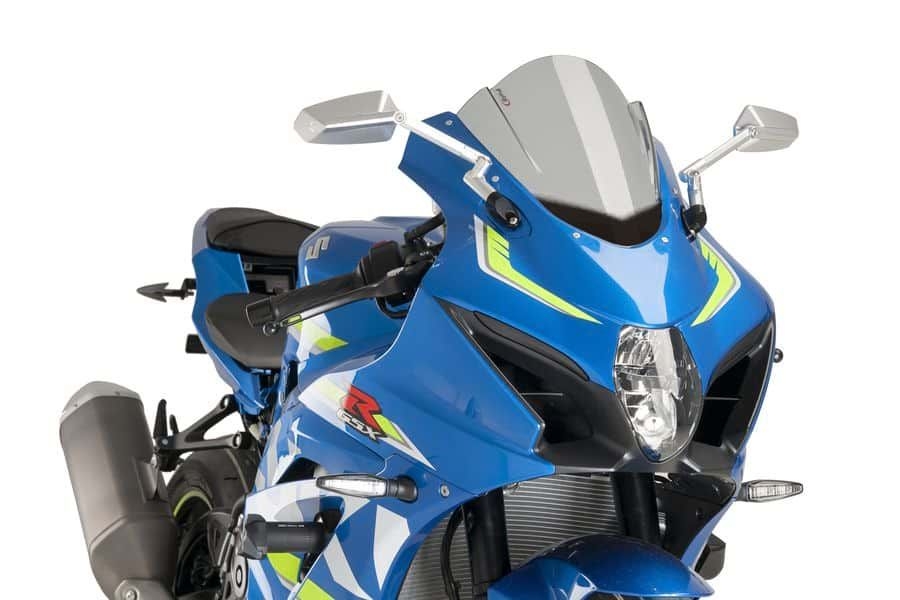 Plexi štít PUIG RACING 9013H dymové
