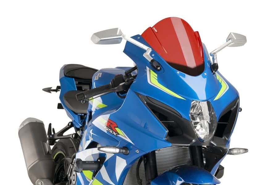 Plexi štít PUIG RACING 9013R červené
