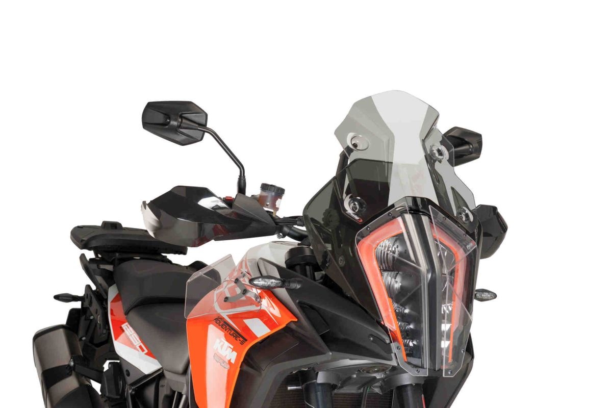 Plexi štít PUIG RACING 9716H dymové
