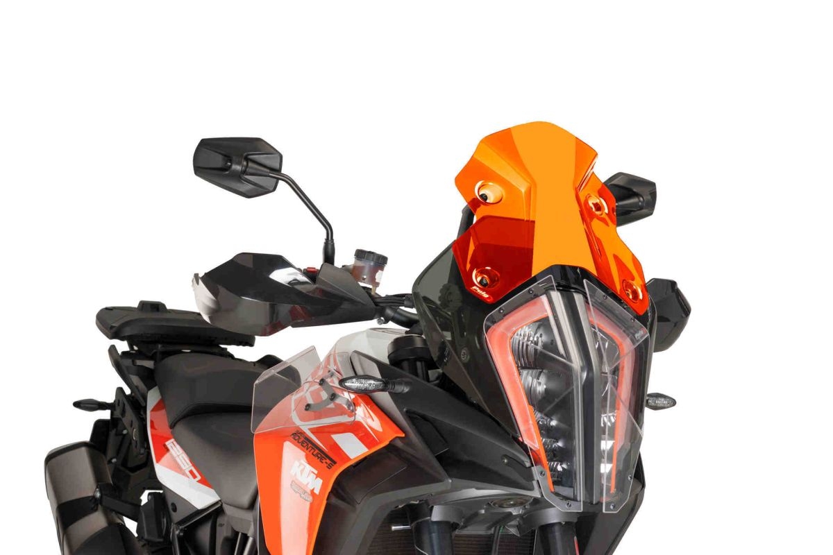 Plexi štít PUIG RACING 9716T oranžová