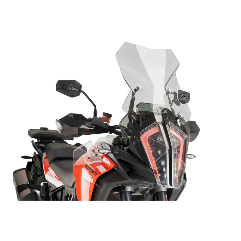Plexi štít PUIG TOURING dymové