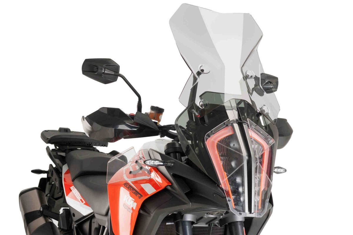 Plexi štít PUIG TOURING 9717H dymové