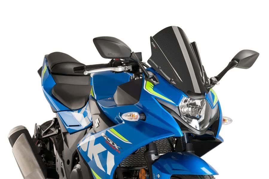 Plexi štít PUIG RACING 9722C karbónový vzhľad